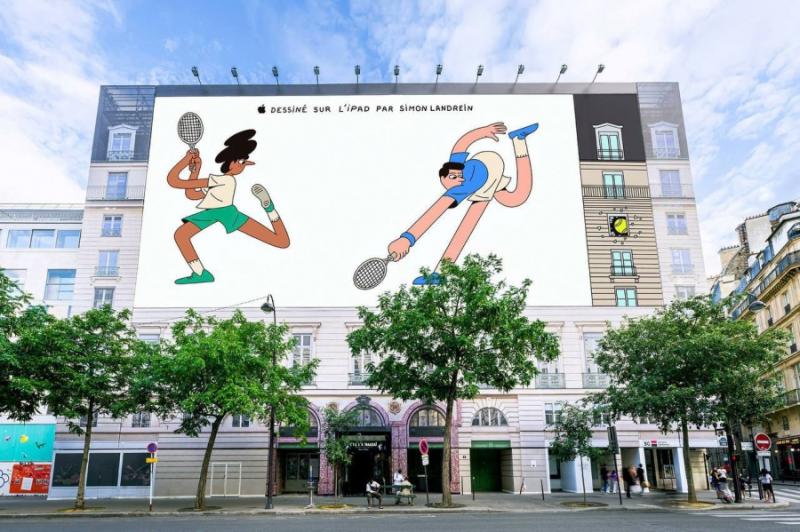Apple запустила во Франции рекламную кампанию Dessiné sur l’iPad