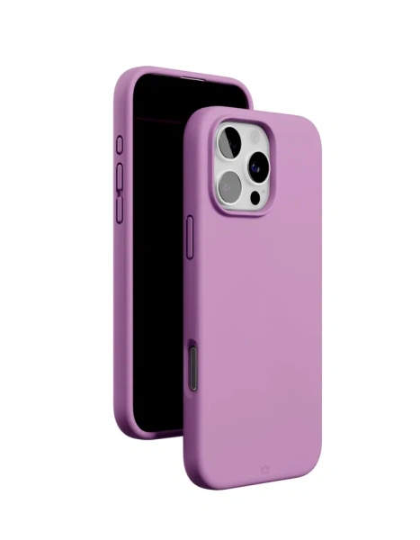 Чехол защитный "vlp" Aster Case с MagSafe для iPhone 16 Pro, лавандовый