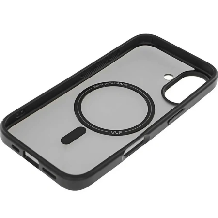 Чехол защитный "VLP Lite" Haze Case с MagSafe для iPhone 16, черный