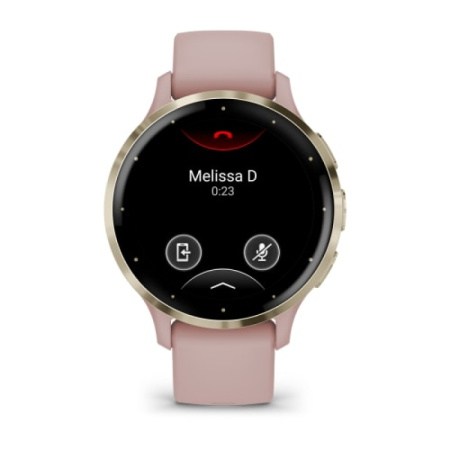 Часы Garmin VENU 3s Soft Gold Dust/Rose