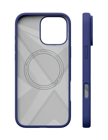 Чехол защитный "vlp" Aster Case с MagSafe для iPhone 16 Pro Max, ультрамарин