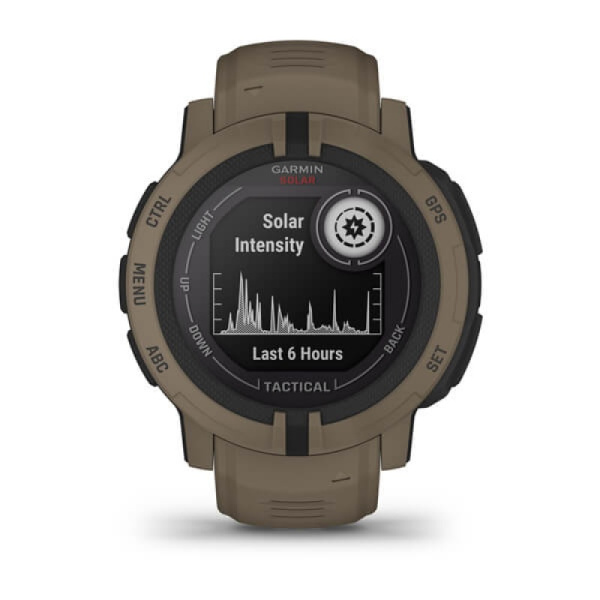Часы Garmin INSTINCT 2 Solar Tactical Cayote-Tan