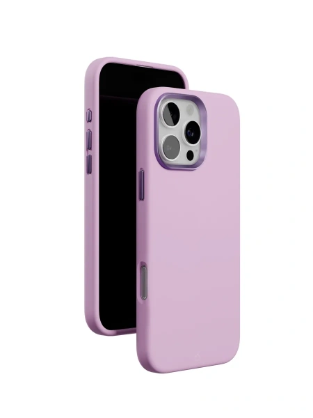 Чехол защитный "vlp" Aster Case с MagSafe для iPhone 16 Pro Max, лавандовый