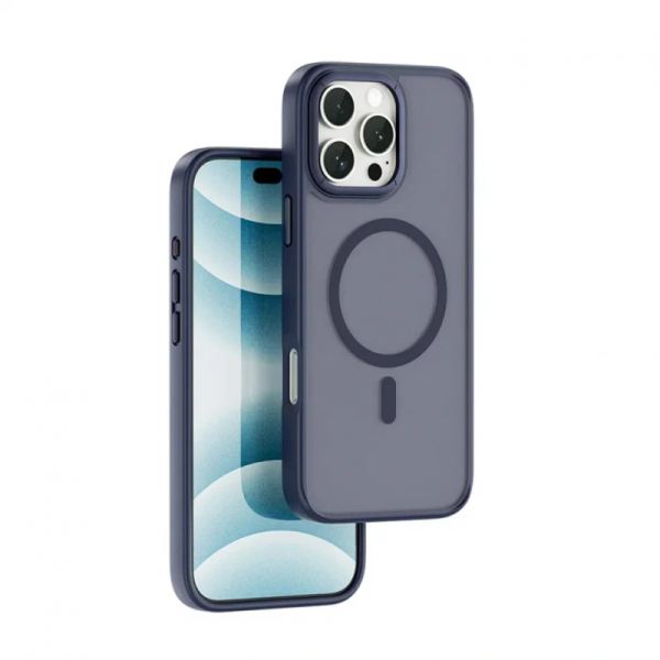 Чехол WIWU iShield Armor Pro MagSafe 16 Pro Max (Blue)