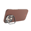 Чехол WIWU Aramid Armor MagSafe 16 Pro Max (Black/Gold)