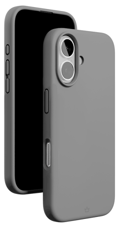 Чехол защитный "vlp" Aster Case с MagSafe для iPhone 16, серый