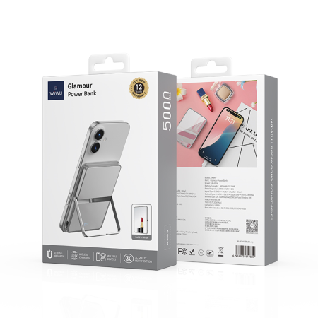 Доп. АКБ WIWU Glamour MagSafe 5000mAh