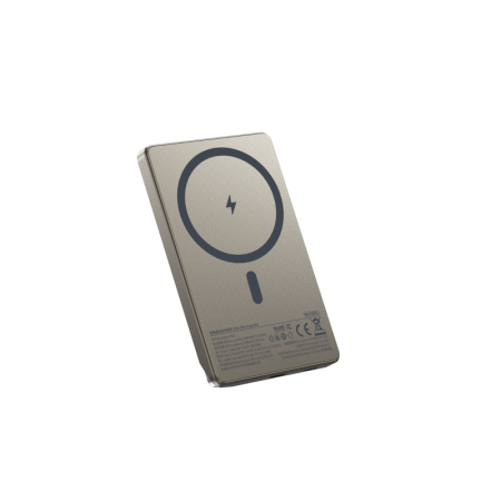 Доп. АКБ WIWU Ultra-Thin MagSafe 5000mAh Titan Aloy