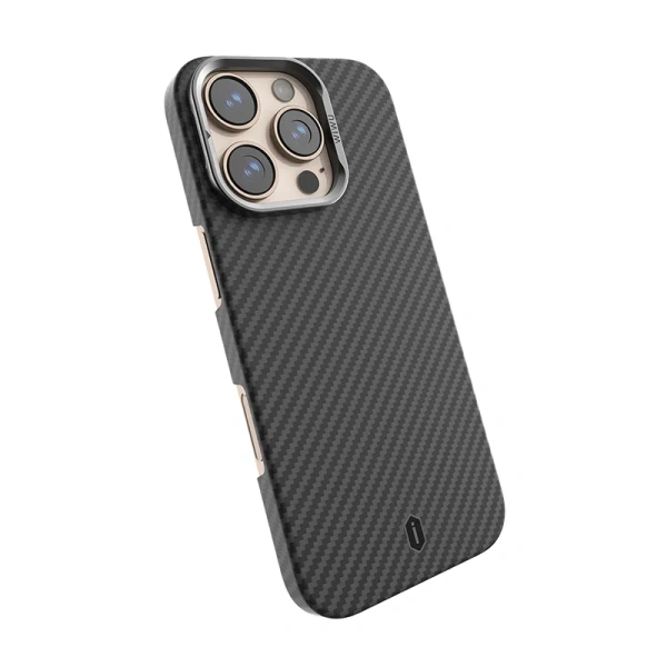Чехол WIWU Aramid Air MagSafe 16 Pro Max (Black)