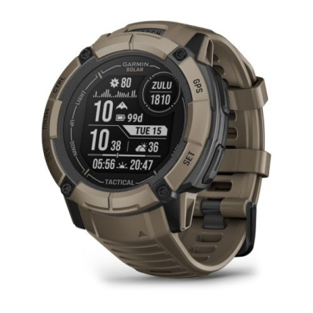 Часы Garmin INSTINCT 2x Solar Tactical Coyote-tan