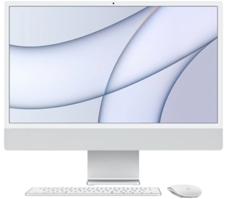 Apple iMac 24"/M1/8CPU-8GRU/8GB/256GB/MGPC3 Silver
