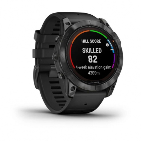 Часы Garmin FENIX 7X Pro Solar Slate Gray