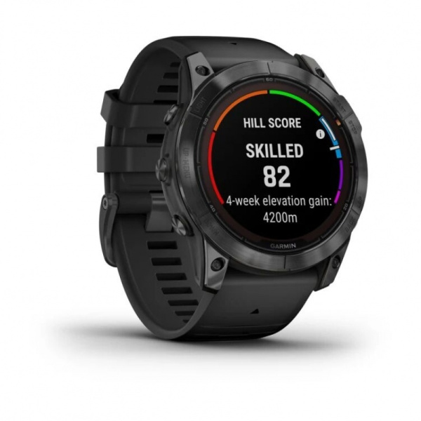 Часы Garmin FENIX 7X Pro Solar Slate Gray