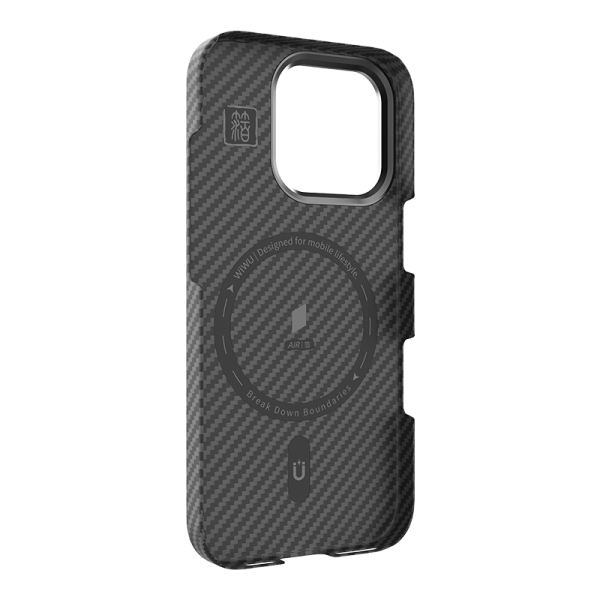 Чехол WIWU Aramid Air MagSafe 16 Pro (Black)