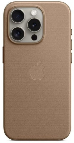 Чехол Apple iPhone 15 Pro FineWoven Case with MagSafe (Taupe)