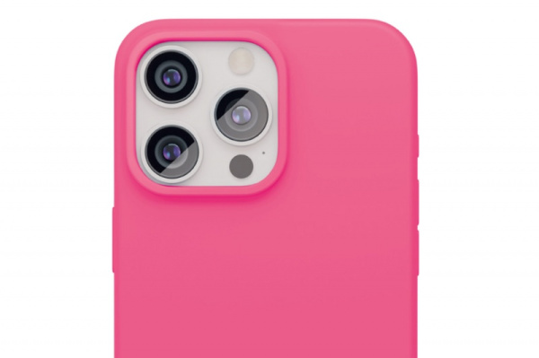 Чехол защитный "vlp" Aster Case с MagSafe для iPhone 15 Pro Max, неоновый розовый