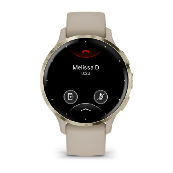 Часы Garmin VENU 3s Soft Gold French/Gray