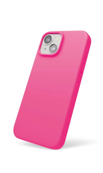 Чехол защитный "vlp" Aster Case с MagSafe для iPhone 15 Pro, неоновый розовый