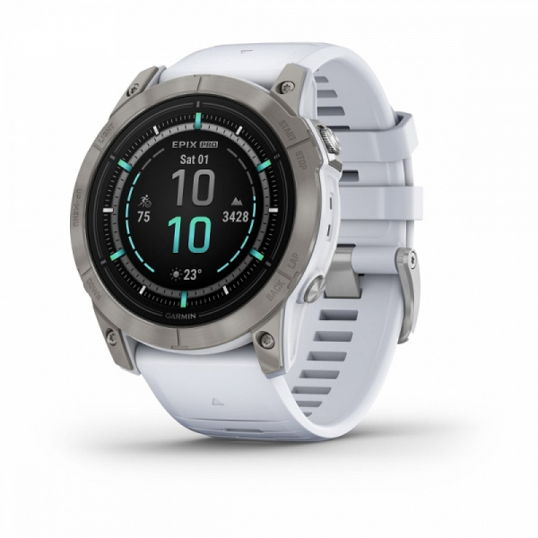 Часы Garmin EPIX Pro Gen 2 Sapphire White 51mm
