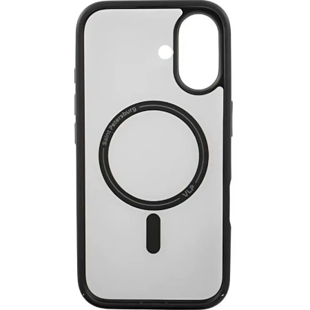 Чехол защитный "VLP Lite" Haze Case с MagSafe для iPhone 16, черный