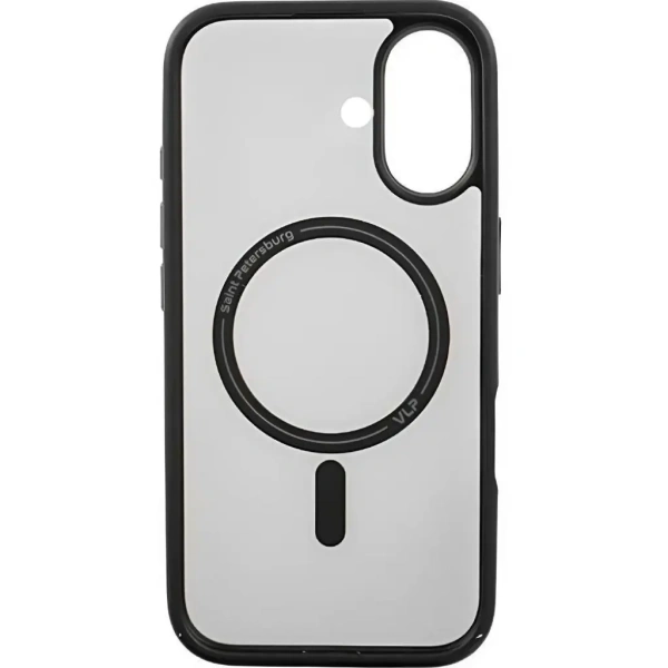Чехол защитный "VLP Lite" Haze Case с MagSafe для iPhone 16, черный