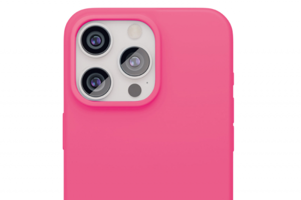 Чехол защитный "vlp" Aster Case с MagSafe для iPhone 15 Pro, неоновый розовый