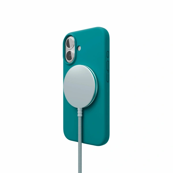 Чехол защитный "vlp" Aster Case с MagSafe для iPhone 16, зеленый