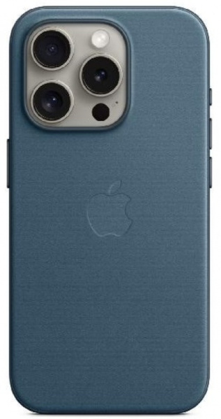 Чехол Apple iPhone 15 Pro Max FineWoven Case with MagSafe (Pacific Blue)