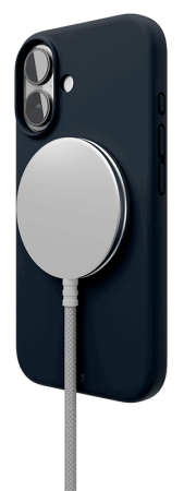 Чехол защитный "vlp" Aster Case с MagSafe для iPhone 16, темно-синий