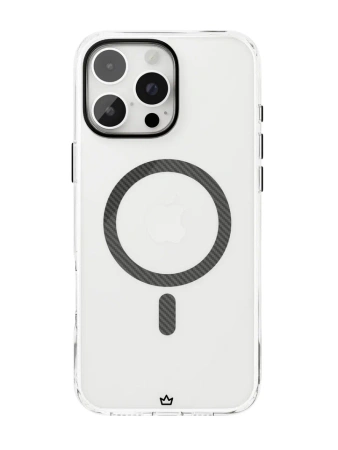 Чехол защитный "VLP Lite" Haze Case с MagSafe для iPhone 16 Pro, черный