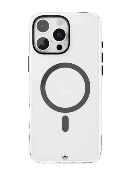 Чехол защитный "VLP Lite" Haze Case с MagSafe для iPhone 16 Pro, черный