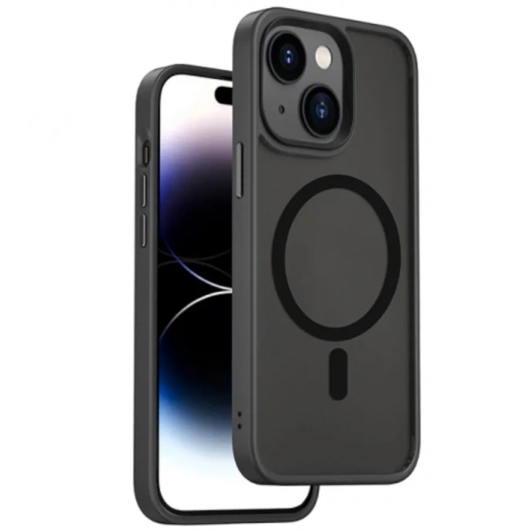 Чехол WIWU MagSafe 15 Plus Clear/Black