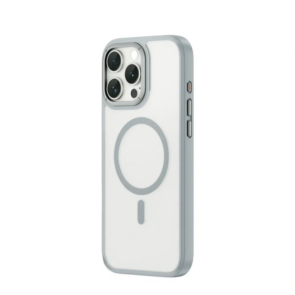 Чехол WIWU iShield Armor Pro MagSafe 16 Pro Max (Grey)