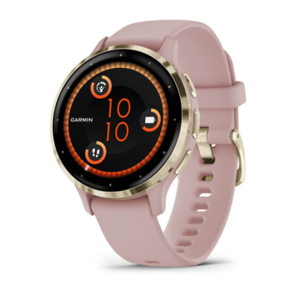 Часы Garmin VENU 3s Soft Gold Dust/Rose