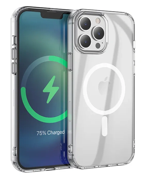 Чехол WIWU Dynamic MagSafe 16 Pro (Clear)