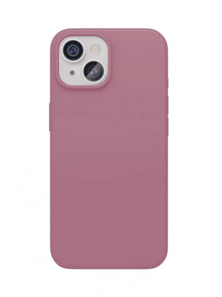 Чехол защитный "vlp" Aster Case с MagSafe для iPhone 14/15, пудровый