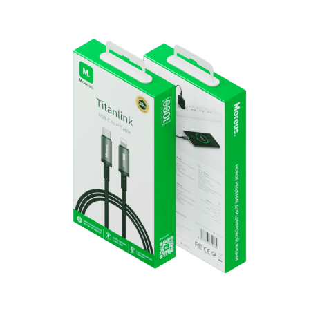Кабель Moreus Titanlink USB-C to Lightning