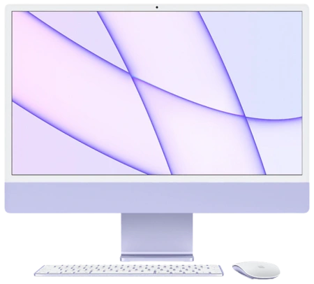 Apple iMac 24"/M1/8CPU-8GRU/8GB/256GB Purple
