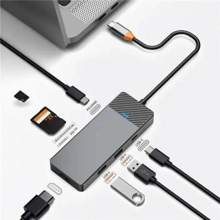 Адаптер HUB WIWU Linker 7in1