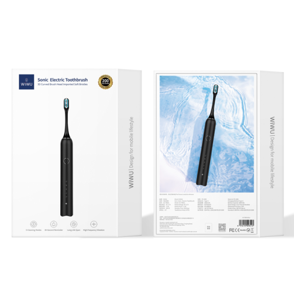 Зубная Щетка WIWU Black