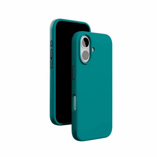 Чехол защитный "vlp" Aster Case с MagSafe для iPhone 16, зеленый