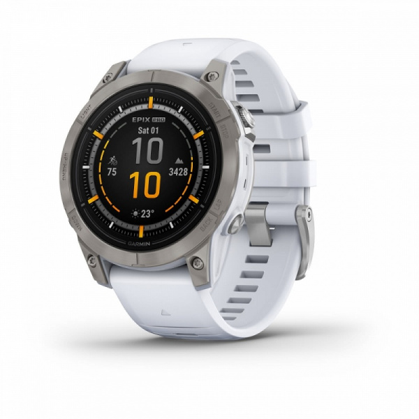 Часы Garmin EPIX Pro Gen 2 Sapphire White 47mm