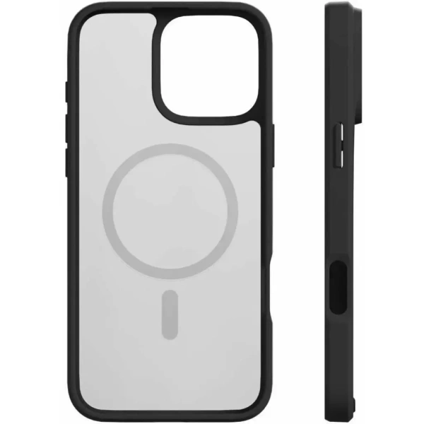 Чехол защитный "VLP Lite" Haze Case с MagSafe для iPhone 16 Pro Max, черный