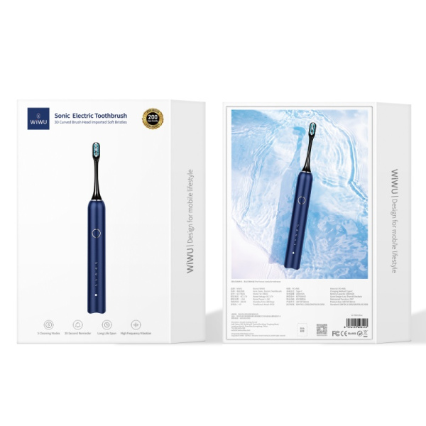 Зубная Щетка WIWU Blue